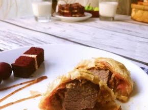 切开看看，香气四溢。