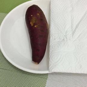 红薯和厨房纸巾