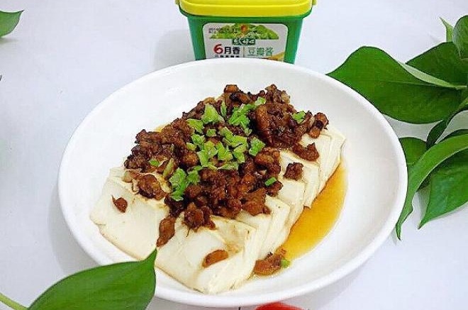酱蒸豆腐