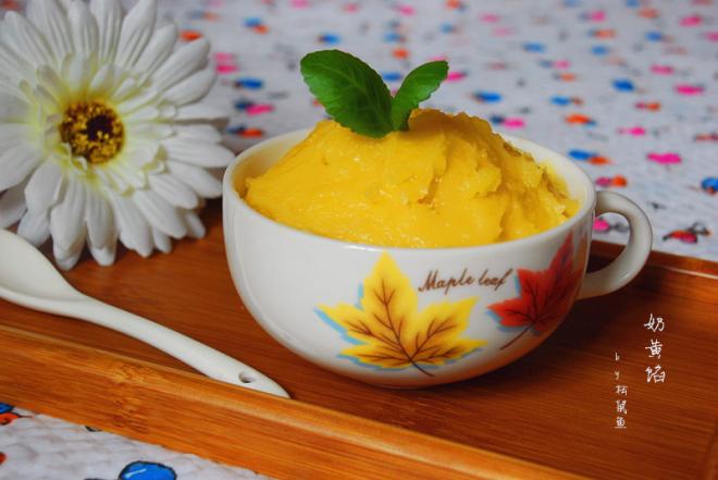 自制奶黄馅