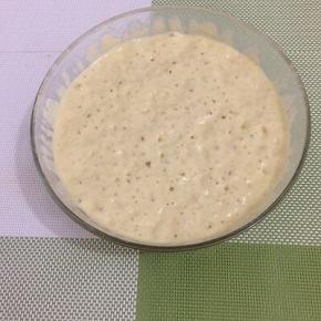 发好的面糊，搅拌均匀