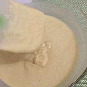 搅拌成像图片这样就可以了，放在温暖处发酵三十分钟