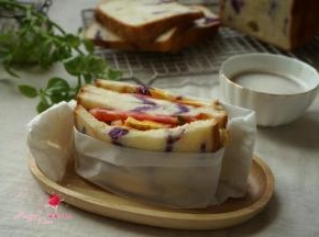 简易三明治，带着去上班，真方便