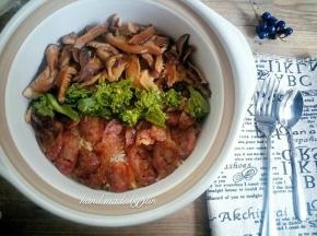 两分钟后关火，再闷10分钟就可以了