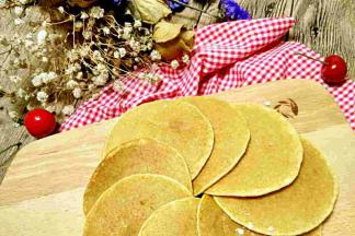 香甜蓬松的玉米饼就做好啦