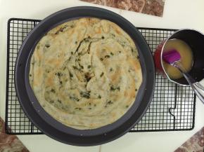 13. 成品，用烤的一样是酥到掉渣