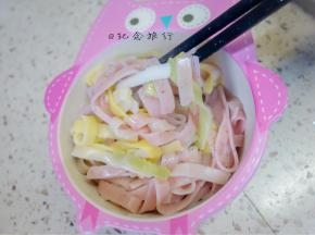 煮好了随便怎么做都是好看又好吃的，小孩子吃的可欢了