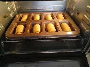 放入烤箱，进行二次发酵。时间大约40-50分钟。