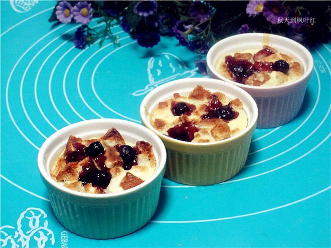 蓝莓乳酪吐司布丁