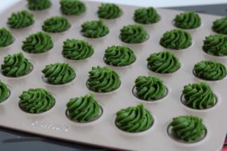 5.逆时针挤出曲奇花型