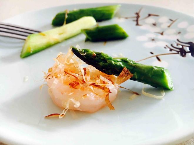 美味私房菜 芦笋鲜虾仁
