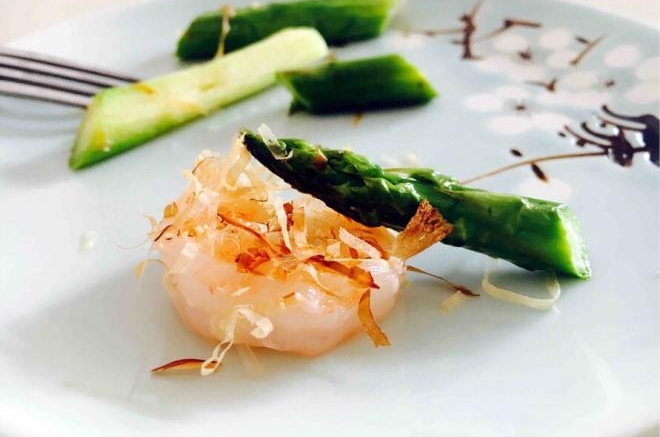 美味私房菜 芦笋鲜虾仁