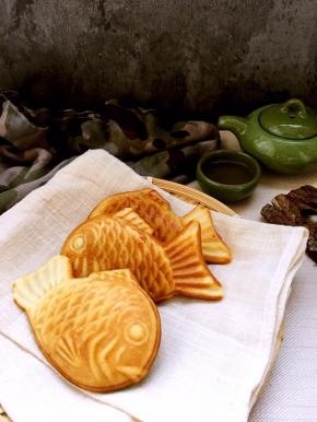 可爱造型的鲷鱼烧，萌萌哒。