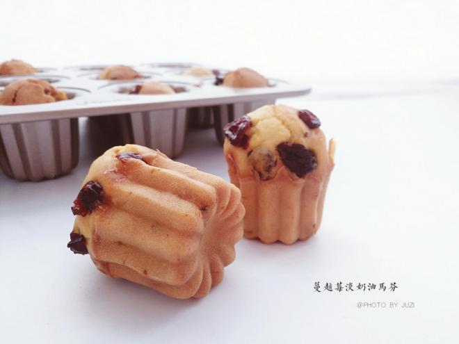 蔓越莓淡奶油马芬