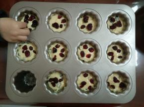 7.表面再撒上几个蔓越莓干即可