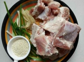 准备好食材