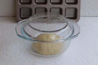 今天很热，在35度左右，常温发酵面包最合适不过，