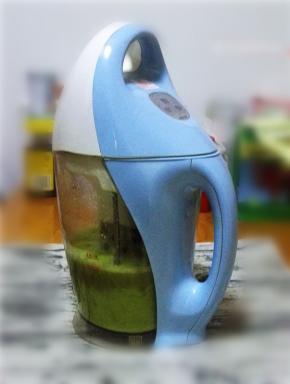 听到“嘀”声后豌豆米糊已经做好；