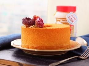 因为棉花糖的原因，戚风组织很细腻