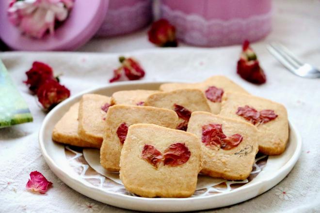 玫瑰花饼干
