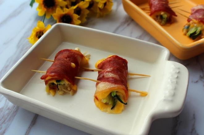 凯得宝小烤盘培根卷