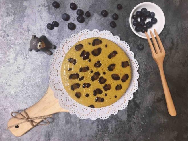 蓝莓豹纹轻乳酪蛋糕