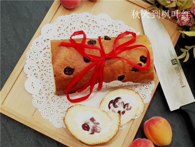 蔓越莓奶冻蛋糕