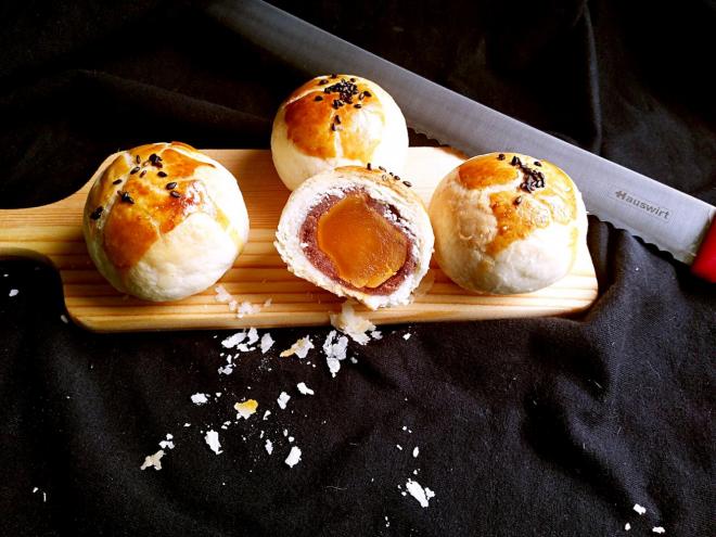 蛋黄酥—快手版