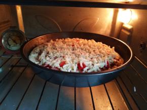 烤箱中层180℃烤20分钟