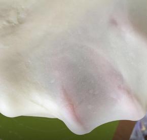 揉成这样有薄膜就可以了