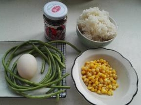准备好的原料。