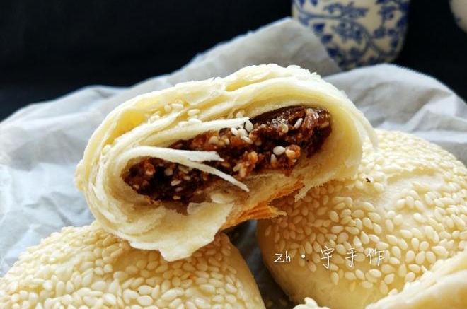 高粉版酥糖火烧
