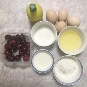 准备好材料，樱桃洗净沥干水