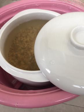 时间到了之后冷却至温热盛出