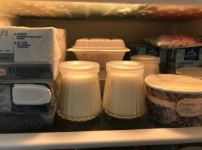 取出后放冰箱冷藏几个小时。