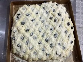 撒上酥粒