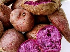 健康、美味的烤紫薯出锅。经过烘烤的紫薯味道比蒸的更甜，且有一股浓郁的香味，拍照间隙我就吃了两个，连不爱吃紫薯的老公也吃两个，连说太好吃了。