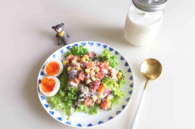 夏日瘦身沙拉奶昔套餐