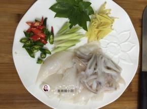 5. 切好所有的材料备用