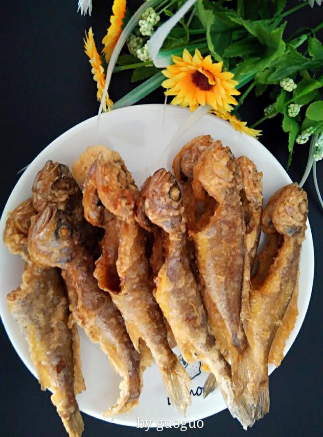炸小黄花鱼