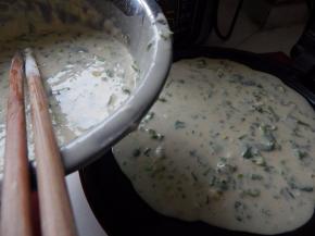 电饼铛预热加入面糊