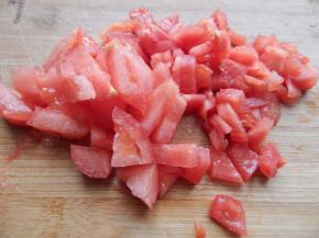 西红柿切碎