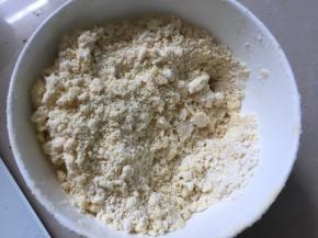 搅拌至雪花絮状即可