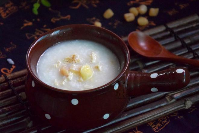 白果腐竹瑶柱粥