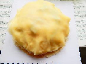 直到奶油及芒果用完