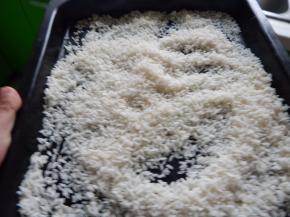 糯米清洗干净凉干