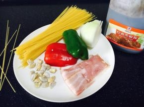 准备好主要食材