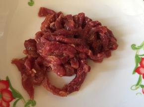 牛肉切丝