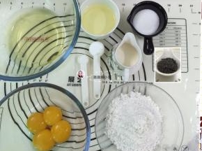 1. 所有材料称好备用
