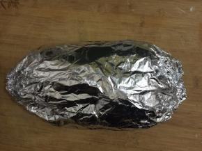 8. 再先锡纸包好